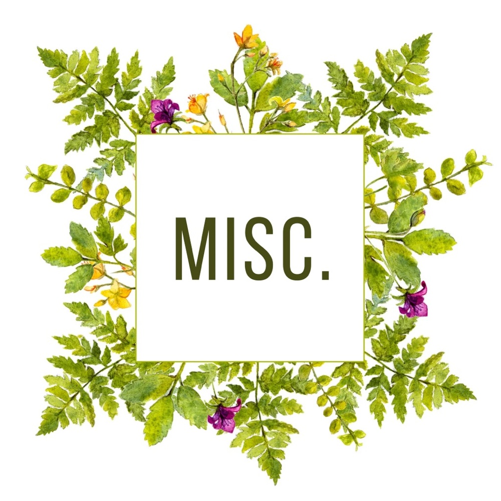 Miscellaneous items